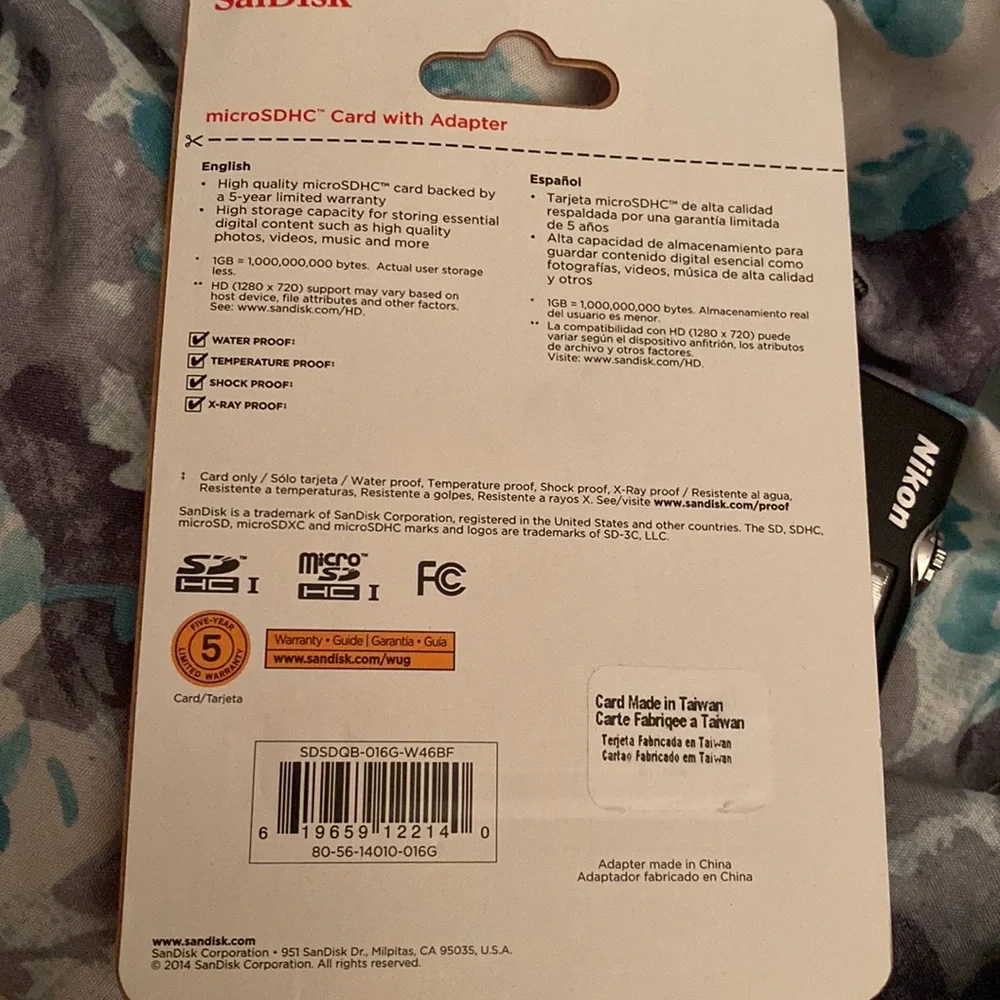 SanDisk includes sd